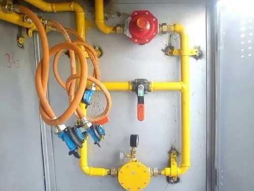 Canteen Gas Piping Work sample 3