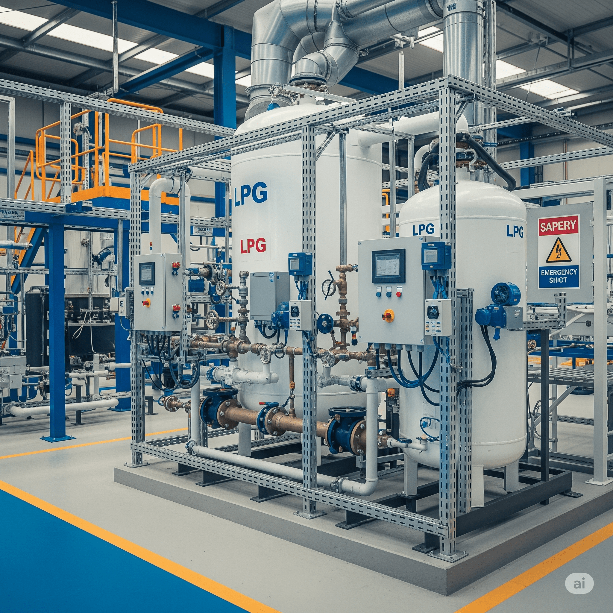 Factory LPG Installation